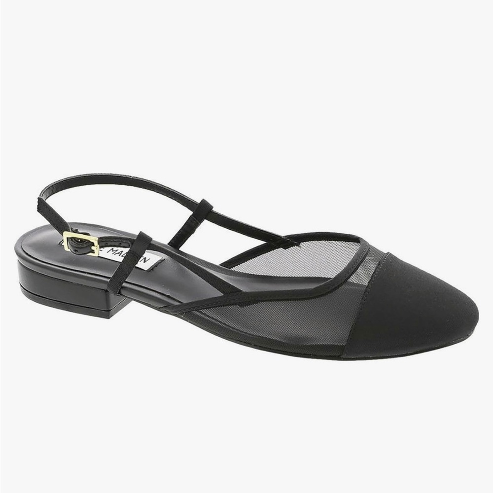Steve Madden Belinda mesh black mule